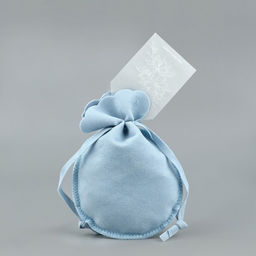 Цена за 5 шт. Мешочек подарочный замшевый «Цветы», тиснение