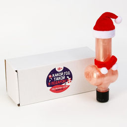 Гель для душа Какой год, такой и подарок, 300 мл, аромат ягодный пунш, 18+, Чистое счастье