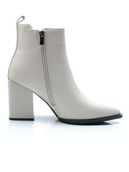 01-PCG267-2 LT.BEIGE Ботинки демисезонные женские (натуральная кожа, байка) - Фабричный китай фото 10