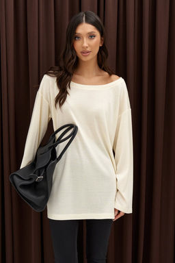 Джемпер Annette А998 из трикотажа молочный - Annete фото 3