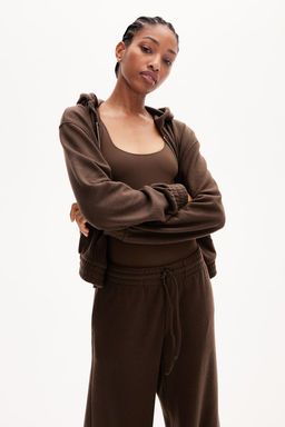 Chaqueta de punto con capucha y cremallera - H&m фото 2