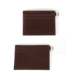 Визитница-кардхолдер Croco-ВК-215 н/к, 1отд, 3карм, коричневый матовый (5) 255798