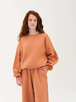 Свитшот "Карамель" женский утепленный