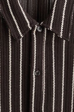 Camisa en punto texturizado Regular Fit - H&m фото 6