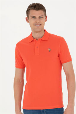 U. S. Polo Assn / Мужская базовая футболка с цветком граната - U.s. polo assn фото 3