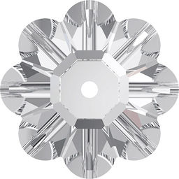 Страз PRECIOSA 438-52-301 Crystal 6 мм стекло 144 шт в пакете белый (crystal S)