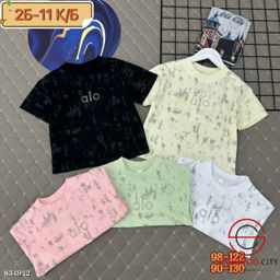 Футболка для девочки из хлопка