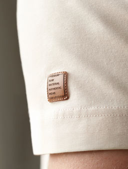 Футболка из премиального хлопка с авторским принтом - Vilatte фото 3