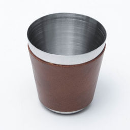 Подарочный набор 5 в 1: фляжка 240 мл, воронка, ручка, 2 рюмки, коричневый, 17 х 21 см - Simaland фото 5