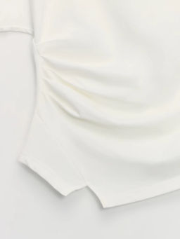 Топ с драпировкой на талии / Zarina  фото 3