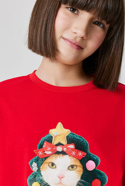 ACOOLA / Футболка детская для девочек Gabala красный  фото 2