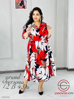 Платье женское с принтом - Bruno фото 3