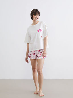 Toy Story Bask?l? Kad?n ?ort Pijama Alt?