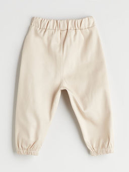 Erkek Bebek Gabardin Jogger Pantolon