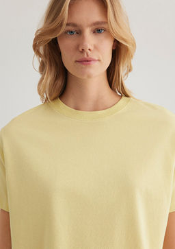 Bisiklet Yaka Sar? Basic Tisort - Mavi фото 7