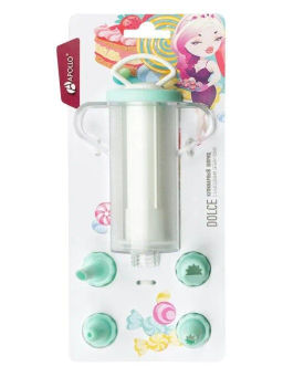 Кулинарный шприц с 4 насадками APOLLO Dolce Выпечка фото 7