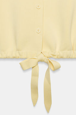 CHAQUETA PUNTO LAZO / Amarillo - Zara фото 10