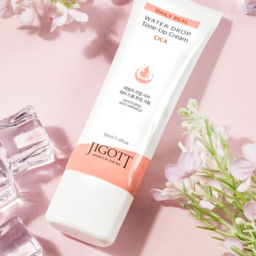 Jigott Крем для лица увлажняющий с центеллой азиатской / Daily Real Cica Water Drop Tone Up Cream, 50 мл
