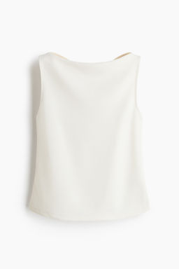 Boat-neck top