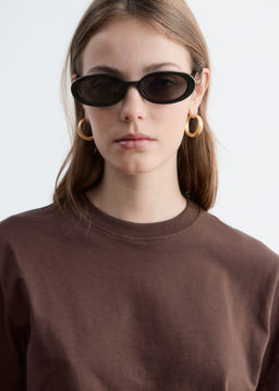 Camiseta de algod?n con cuello redondo - H&m фото 16