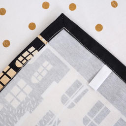 Скатерть Этель: Золотой город 180 147 см с ГМВО, 100 % хлопок, саржа, 190 г/м  фото 6