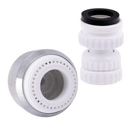 Насадка-рассеиватель на кран (экономитель воды) пластик. 8х3,5х3,5см (VL34-44)