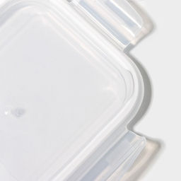 Контейнер для еды Доляна Basic, 640 мл, 1712.56.3 см, прямоугольный, жаропрочного стекло, прозрачный  фото 7
