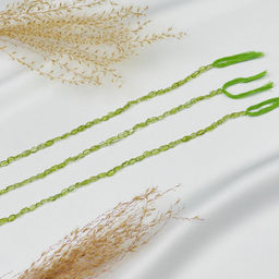 Бусины для украшений из камня Хризолита