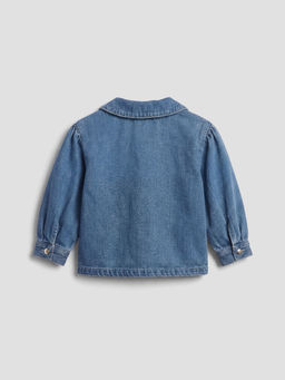 Nak??l? K?z Bebek Jean G?mlek ve Jean Pantolon