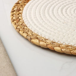 Салфетка сервировочная на стол Доляна Мэг, 3030 см, цвет белый фото 9