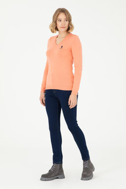 Женские сиреневые джинсовые брюки - U.s. polo assn фото 9