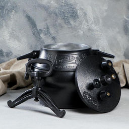 Афганский казан, 5 л, алюминий, чёрный