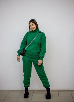 Футер 3х нитка С НАЧЁСОМ костюм женский - Knitka wear фото 3