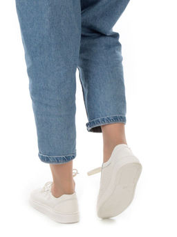 05-PDXL143-2 BEIGE Кроссовки женские (натуральная кожа) - Фабричный китай фото 3