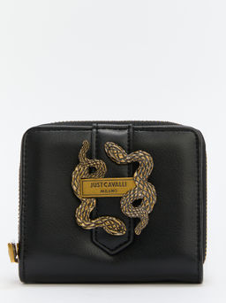 Женское портмоне JUST CAVALLI NEW ICONIC SNAKES Артикул 4107758, черный