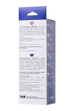 Реалистичный вибратор TOYFA A-Toys Toron, TPE, телесный, 21 см  фото 8
