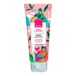Крем для рук с ароматом зеленого чая и вербены Время праздника, 75 мл