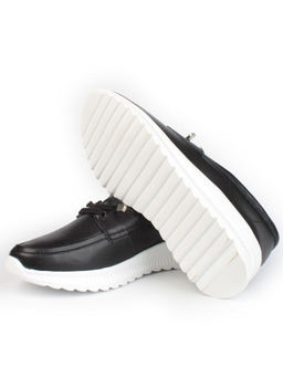 03-ZL-8861-1 BLACK Полуботинки женские (натуральная кожа)