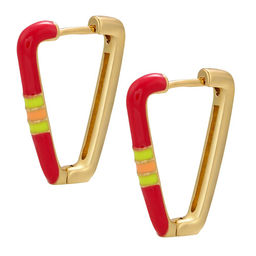 Серьги с замком кольцо арт. 11 8253 (id 254907)