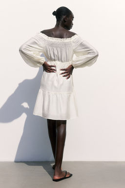 MAMA Vestido off-the-shoulder - H&m фото 5