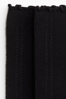 Pack de 3 calcetines en punto pointelle - H&m фото 3
