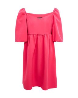 Мини-платье с рукавами-буф длиной - Incity фото 2