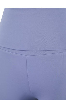 Mavi Bel Katlamal? F?rcal? Soft Kumas Spor Tayt THMSS26TY00011 - Trendyolmilla фото 2