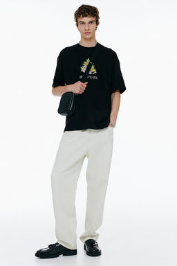 Camiseta estampada de estilo vintage Loose Fit - H&m фото 7