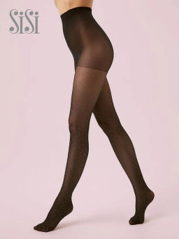 Колготки SiSi POIS LUREX (60/5) - nero/oro фото 5