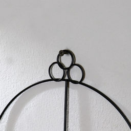 Кашпо настенное, d=25 см, с кокосовым вкладышем, Полусфера, Greengo  фото 5