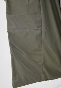 Объемное утепленное пальто запашного кроя - Incity фото 8