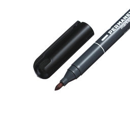 Цена за 10 шт. Маркер перманентный 3.3 мм Centropen 2836, линия 2 мм, цвет чёрный