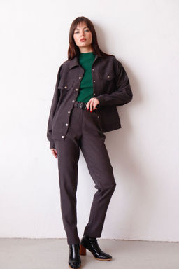 Martichelli Рубашка в стиле сафари антрацит фото 7