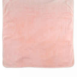 Полотенце из микрофибры "Счастливчик" 70х140см, полиэстер 100%, с вышивкой "Be happy", розовый (Китай)